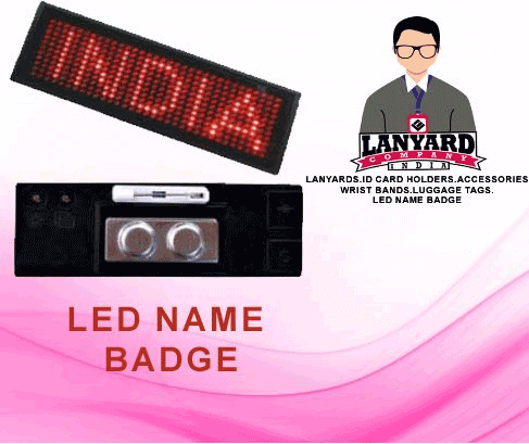 Led Badge Manufacturer